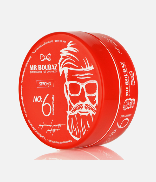 Boubaz - HAIR WAX 150-ml (No:6 STRONG)